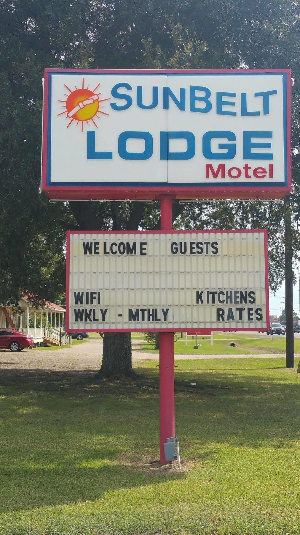 Sunbelt Lodge Motel Abbeville Buitenkant foto